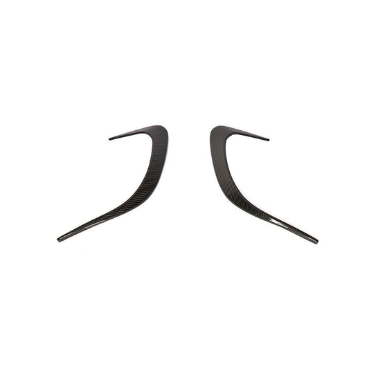 AMG Style Carbon Fibre Canards (2 Pieces) for Mercedes Benz C257 CLS 19-Present - Carbon Factory
