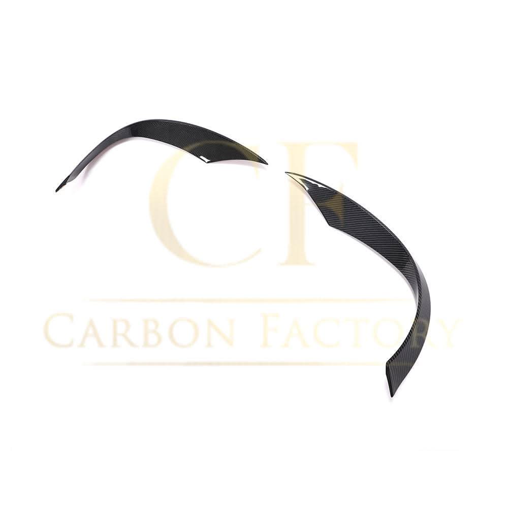 AMG Style Carbon Fibre Front Canards for Mercedes Benz R172 SLK 16-19 - Carbon Factory
