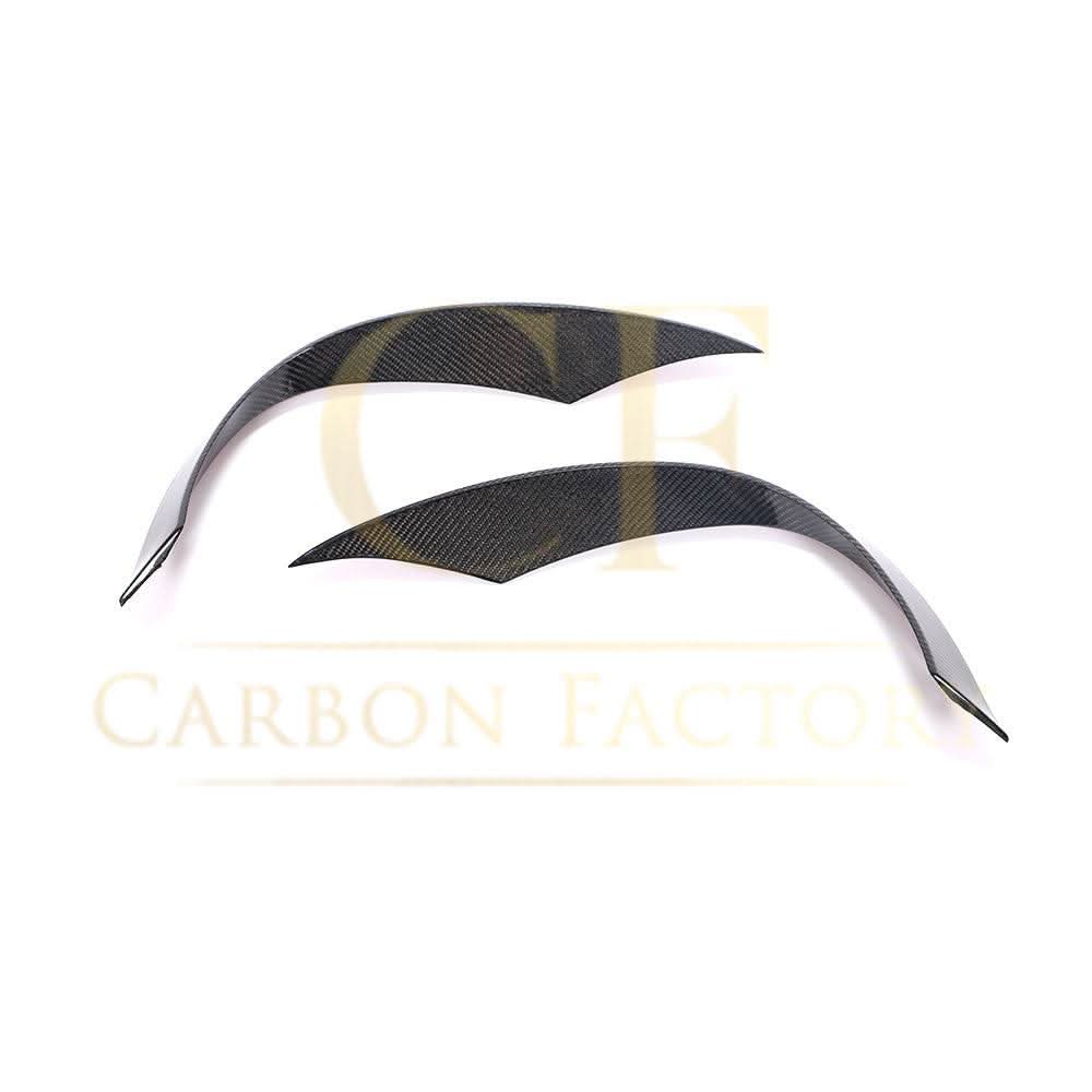 AMG Style Carbon Fibre Front Canards for Mercedes Benz R172 SLK 16-19 - Carbon Factory