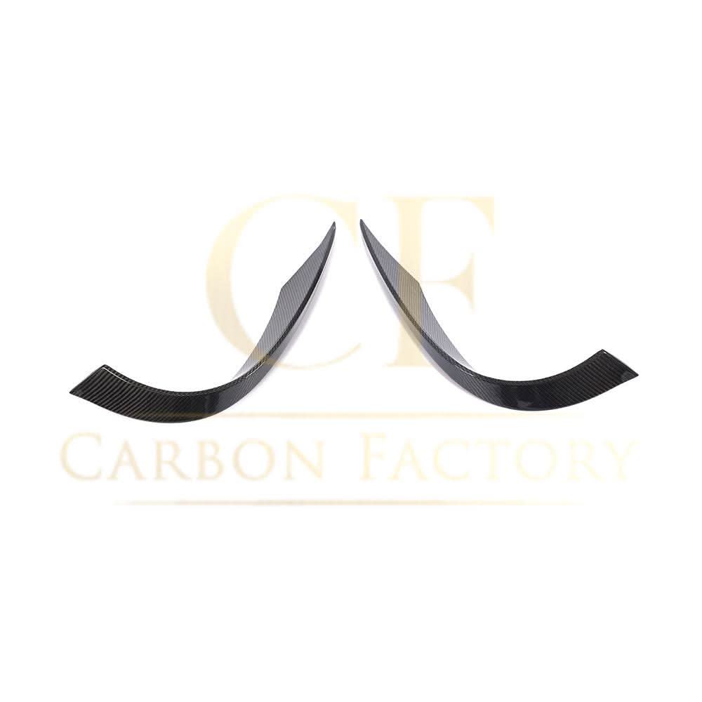 AMG Style Carbon Fibre Front Canards for Mercedes Benz R172 SLK 16-19 - Carbon Factory