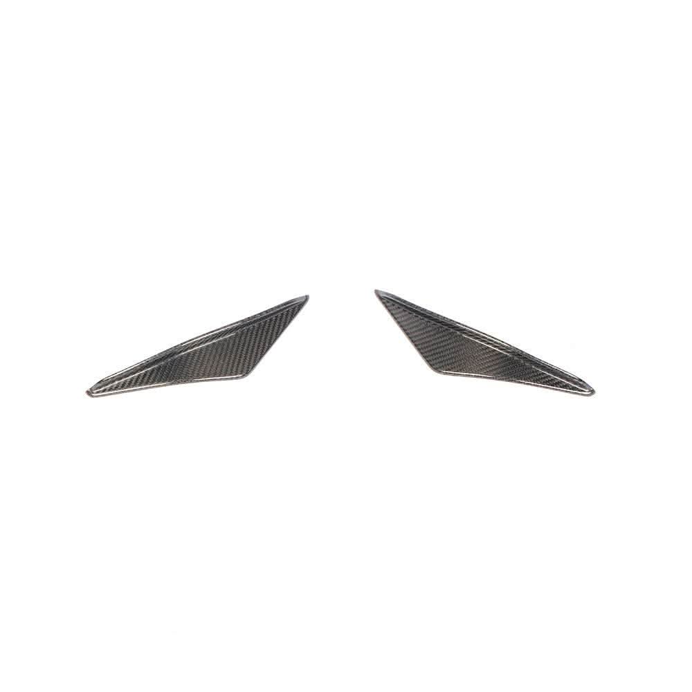 AMG Style Carbon Fibre Front Canards for Mercedes Benz SLS 10-14 - Carbon Factory