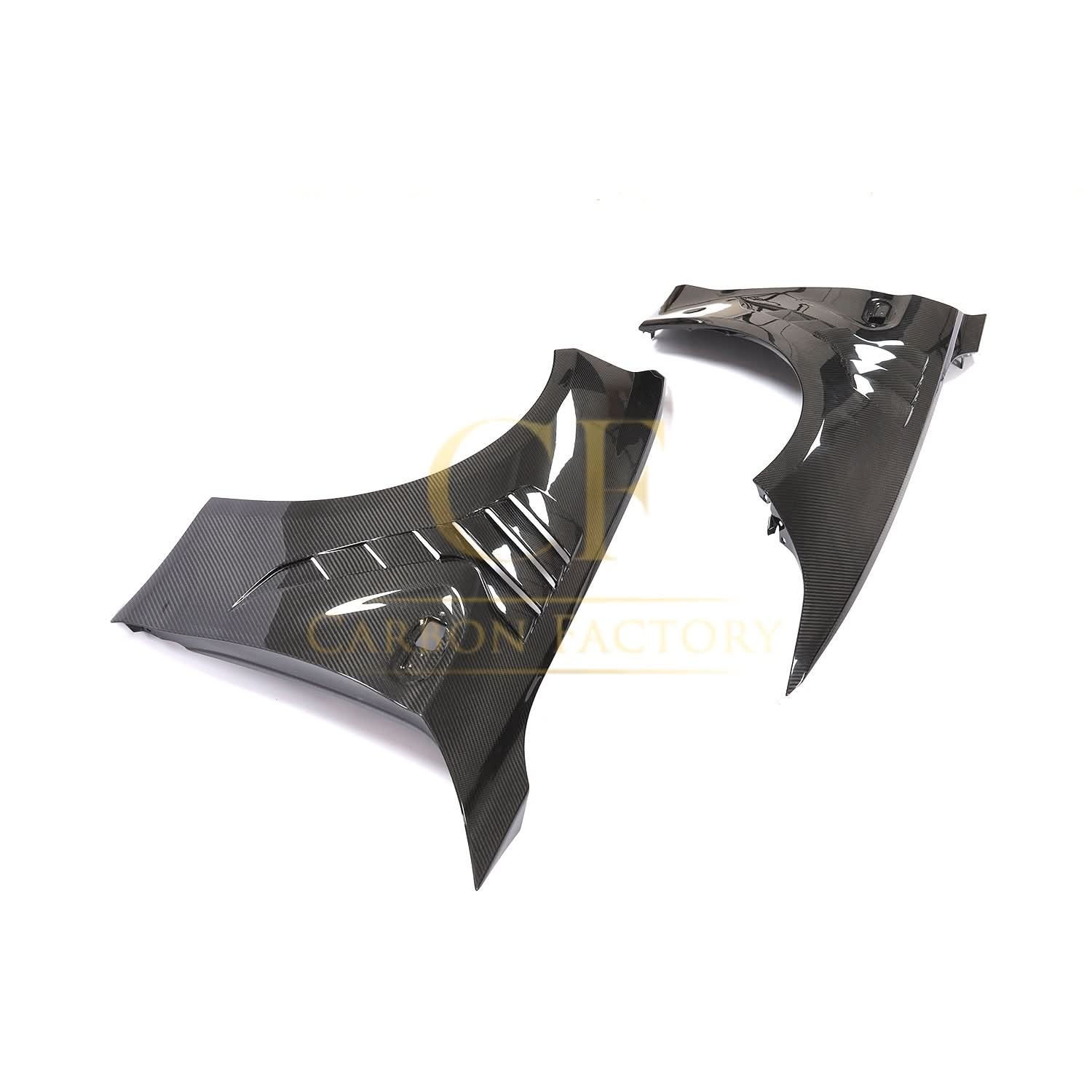 BSJ Style Carbon Fibre Front Wheel Arches for BMW 2 Series F87 M2 M2C 13-21 - Carbon Factory