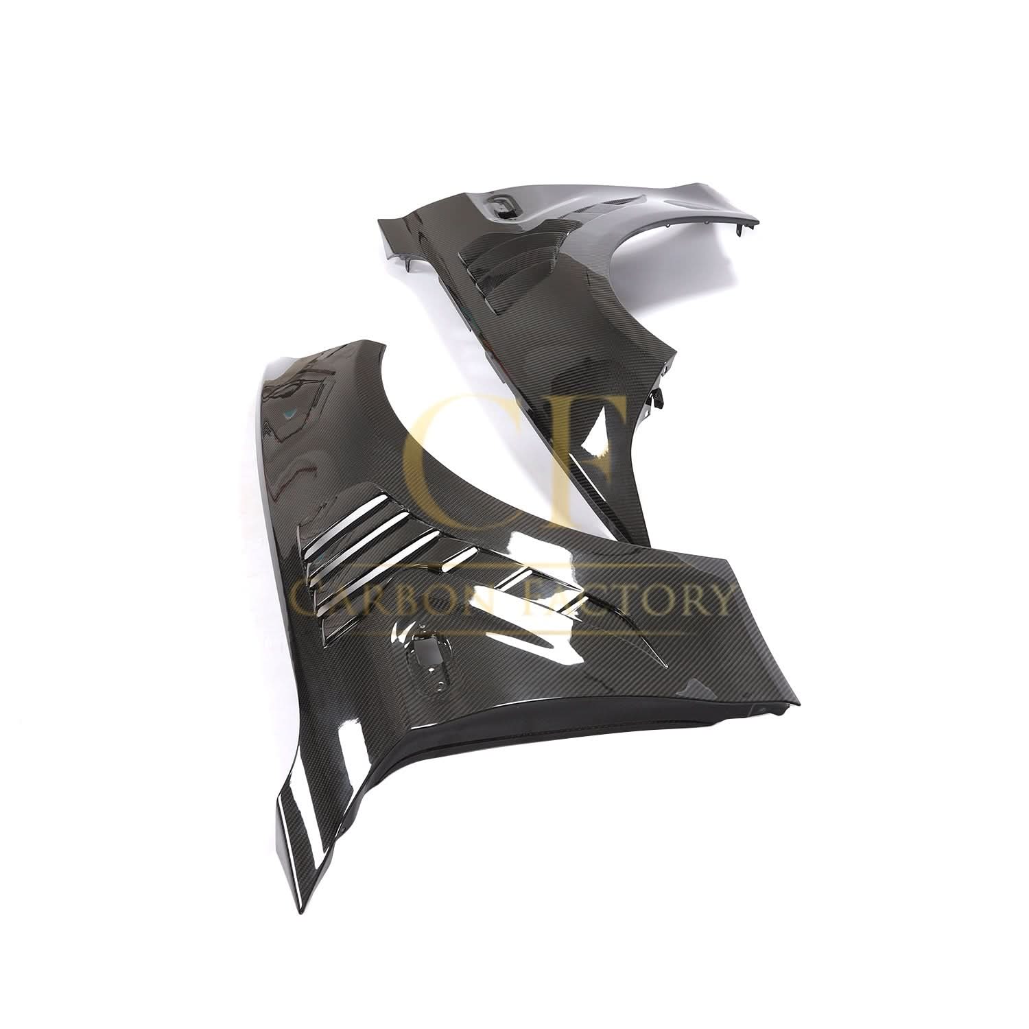 BSJ Style Carbon Fibre Front Wheel Arches for BMW 2 Series F87 M2 M2C 13-21 - Carbon Factory