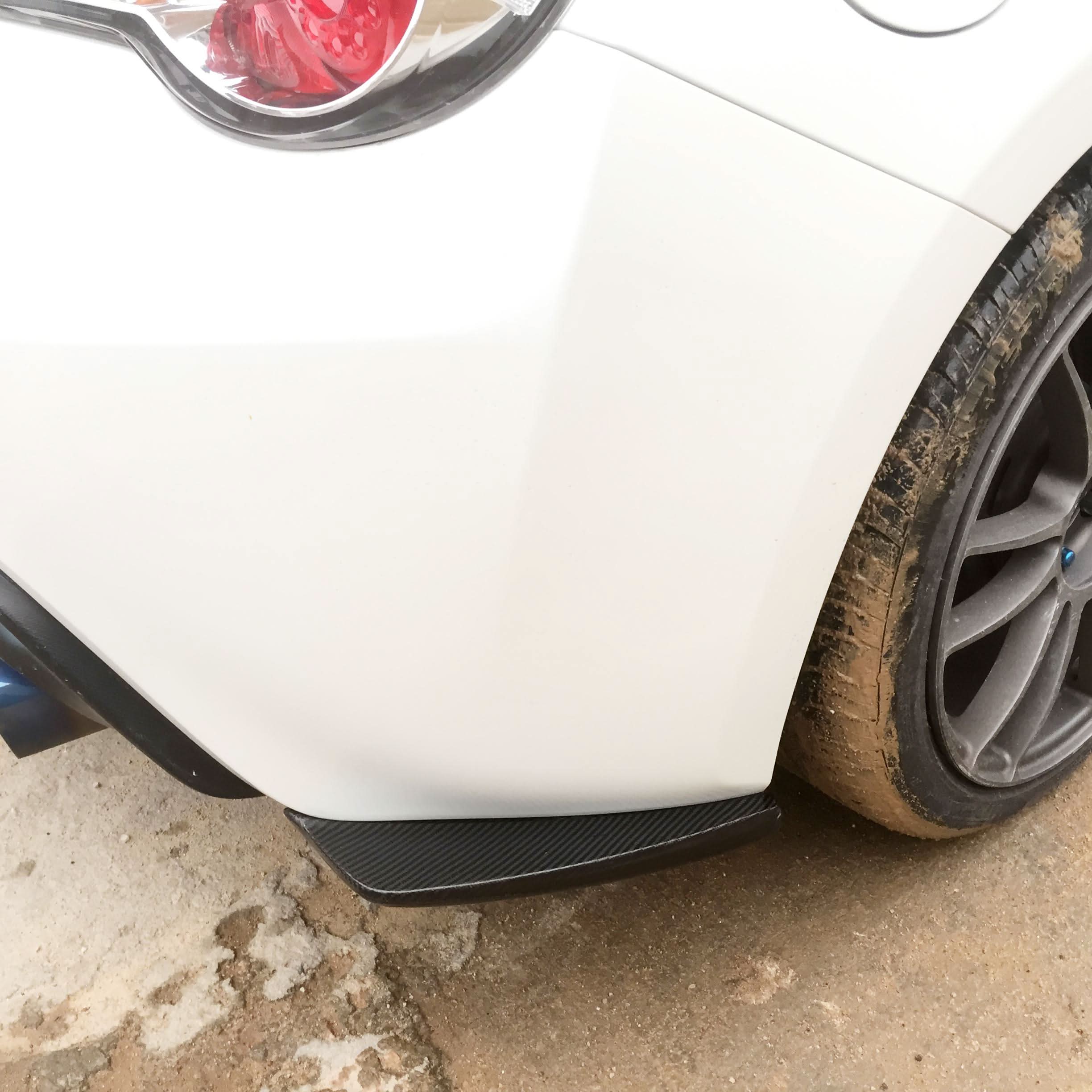 BT Style Carbon Fibre Rear Bumper Trims for Toyota GT86 12-20 - Carbon Factory