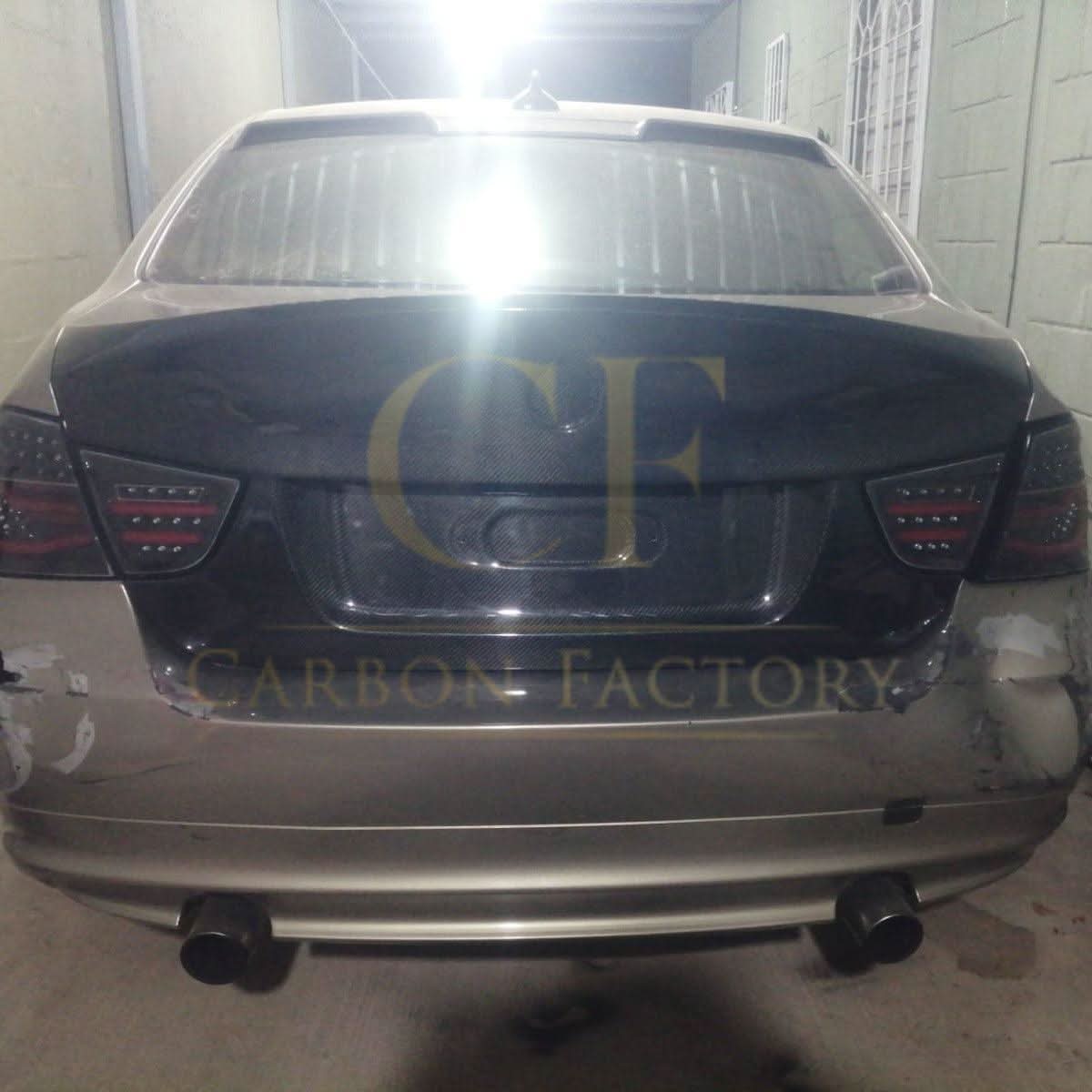 Carbon Fibre Boot Lid for BMW E90 LCI 3 Series & M3 09-13 - Carbon Factory