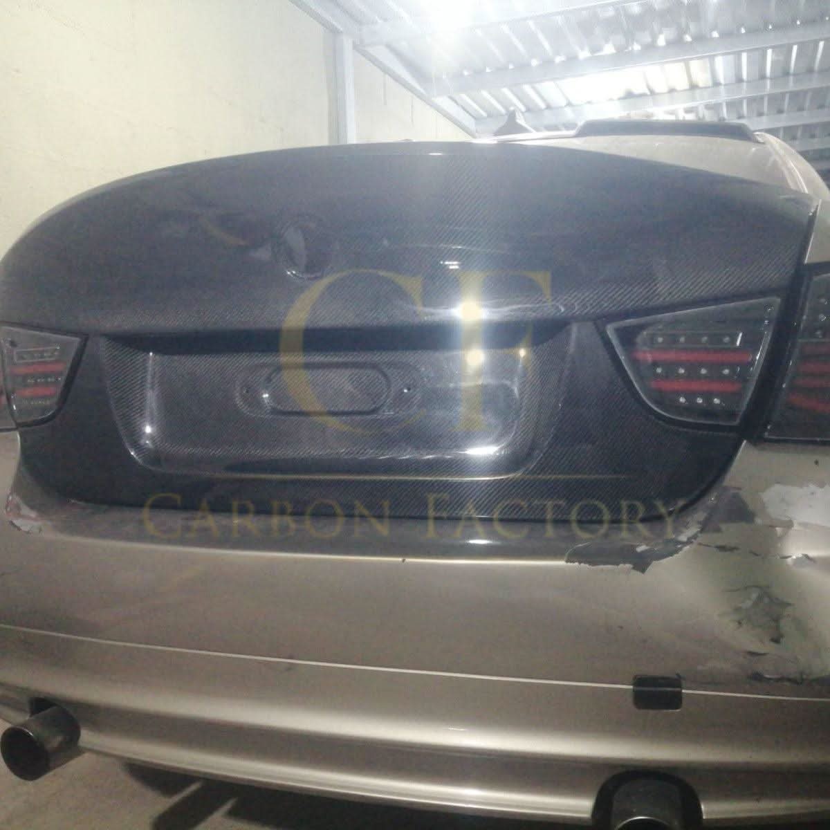 Carbon Fibre Boot Lid for BMW E90 LCI 3 Series & M3 09-13 - Carbon Factory