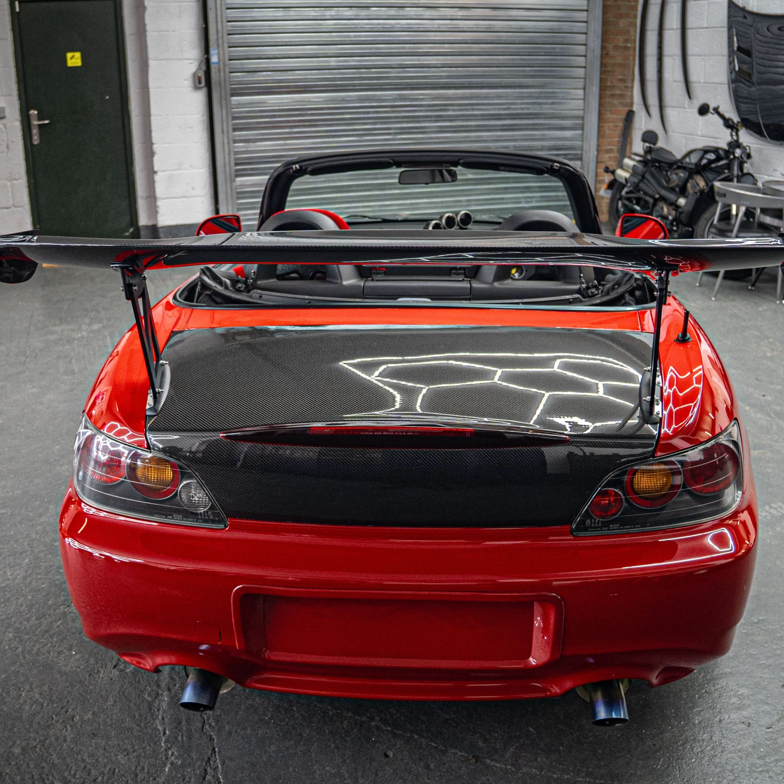 Carbon Fibre Boot Lid for Honda S2000 99-09 - Carbon Factory