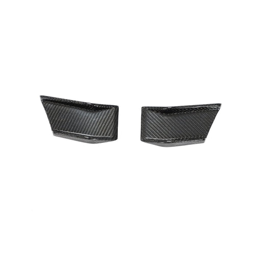 Carbon Fibre Front Bumper Canards for BMW 4 Series G22 G23 20-Present - Carbon Factory