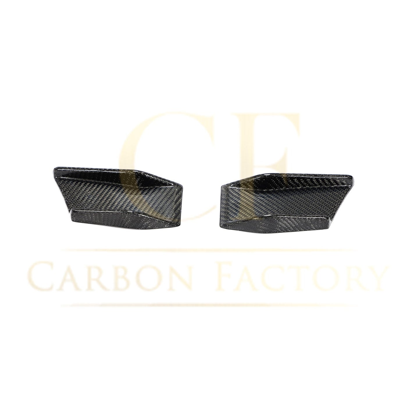 Carbon Fibre Front Bumper Canards for BMW 4 Series G22 G23 20-Present - Carbon Factory
