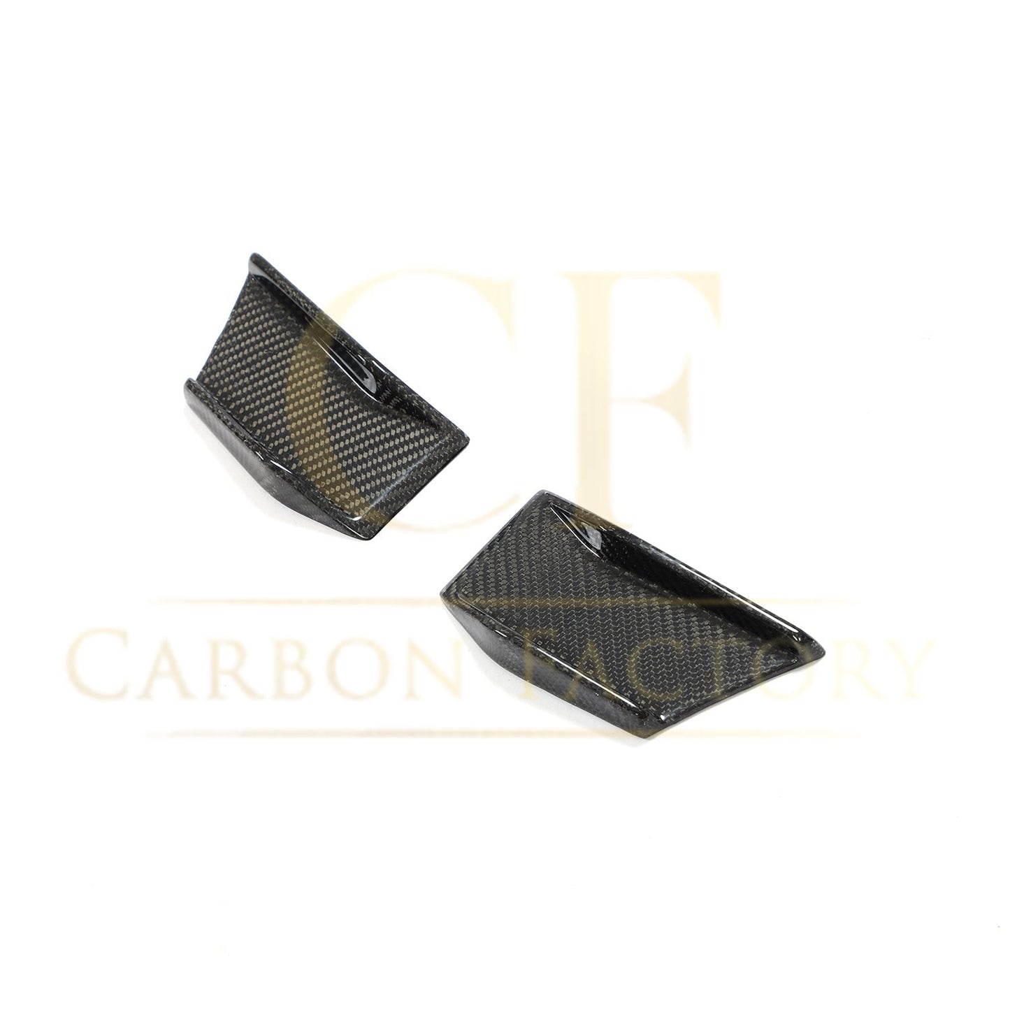 Carbon Fibre Front Bumper Canards for BMW 4 Series G22 G23 20-Present - Carbon Factory