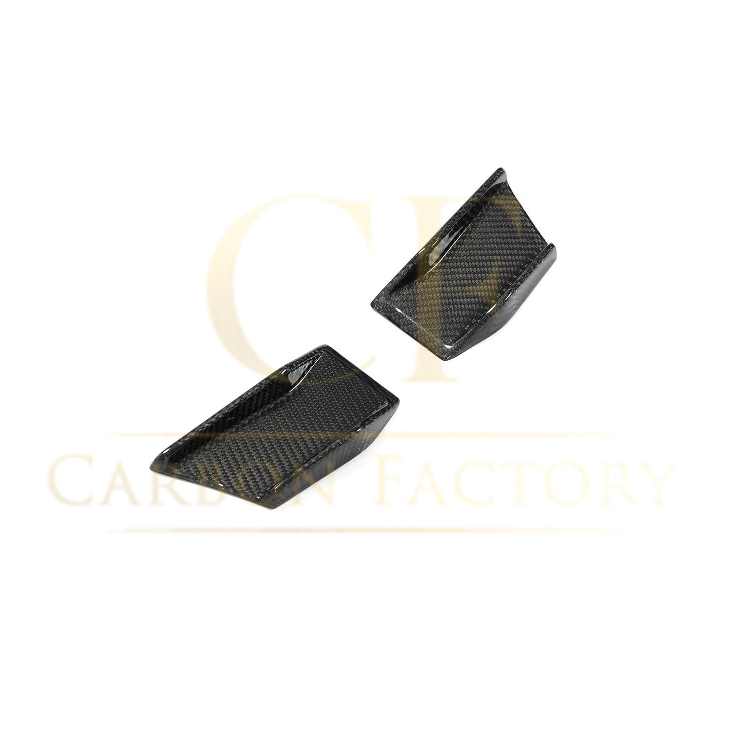 Carbon Fibre Front Bumper Canards for BMW 4 Series G22 G23 20-Present - Carbon Factory