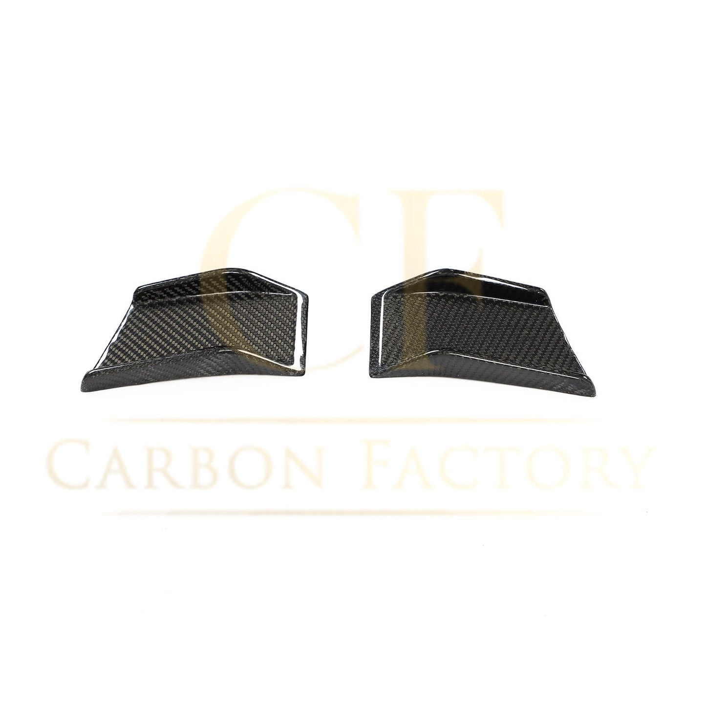 Carbon Fibre Front Bumper Canards for BMW 4 Series G22 G23 20-Present - Carbon Factory