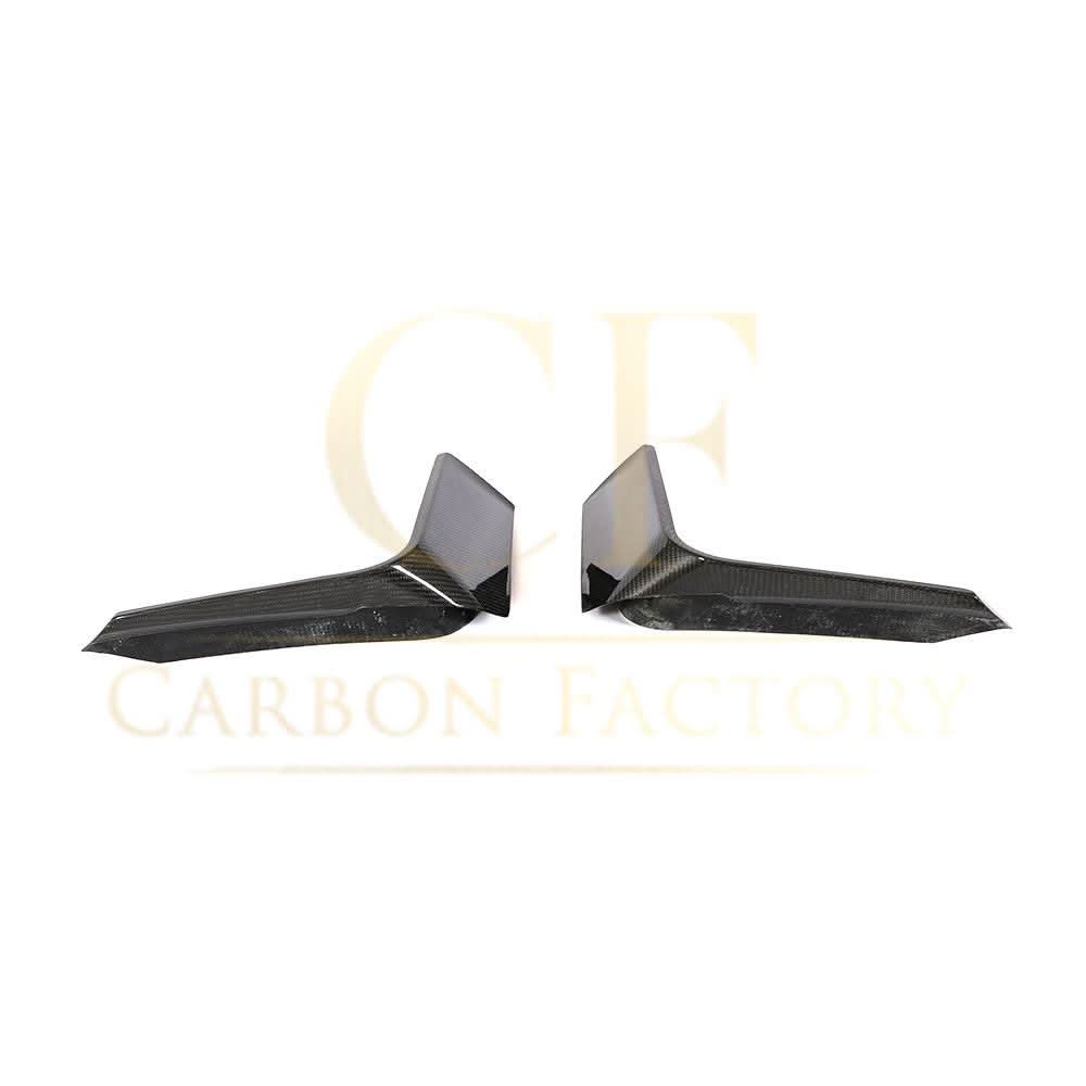 Carbon Fibre Front Bumper Trims for Audi 8S TTRS MK3 15-18 - Carbon Factory