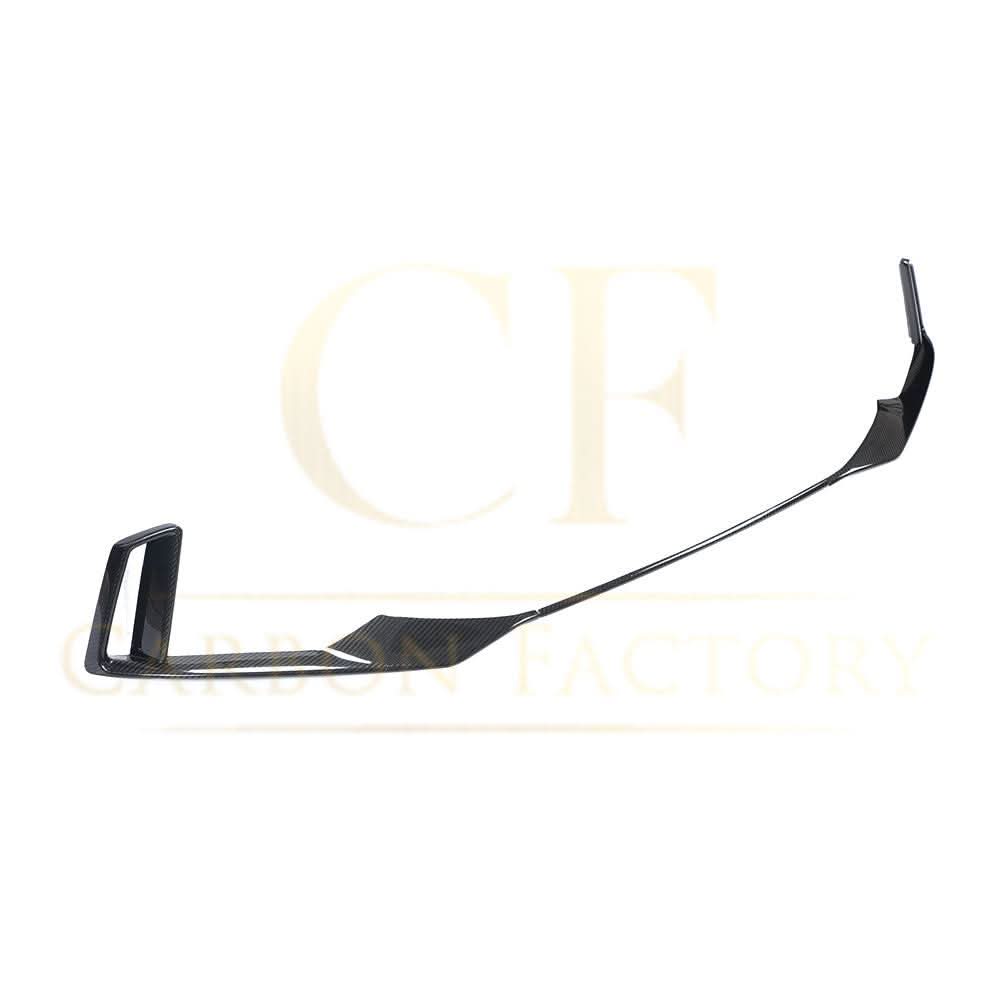 Carbon Fibre Front Bumper Trims for Audi 8V RS3 Saloon 17-20 - Carbon Factory