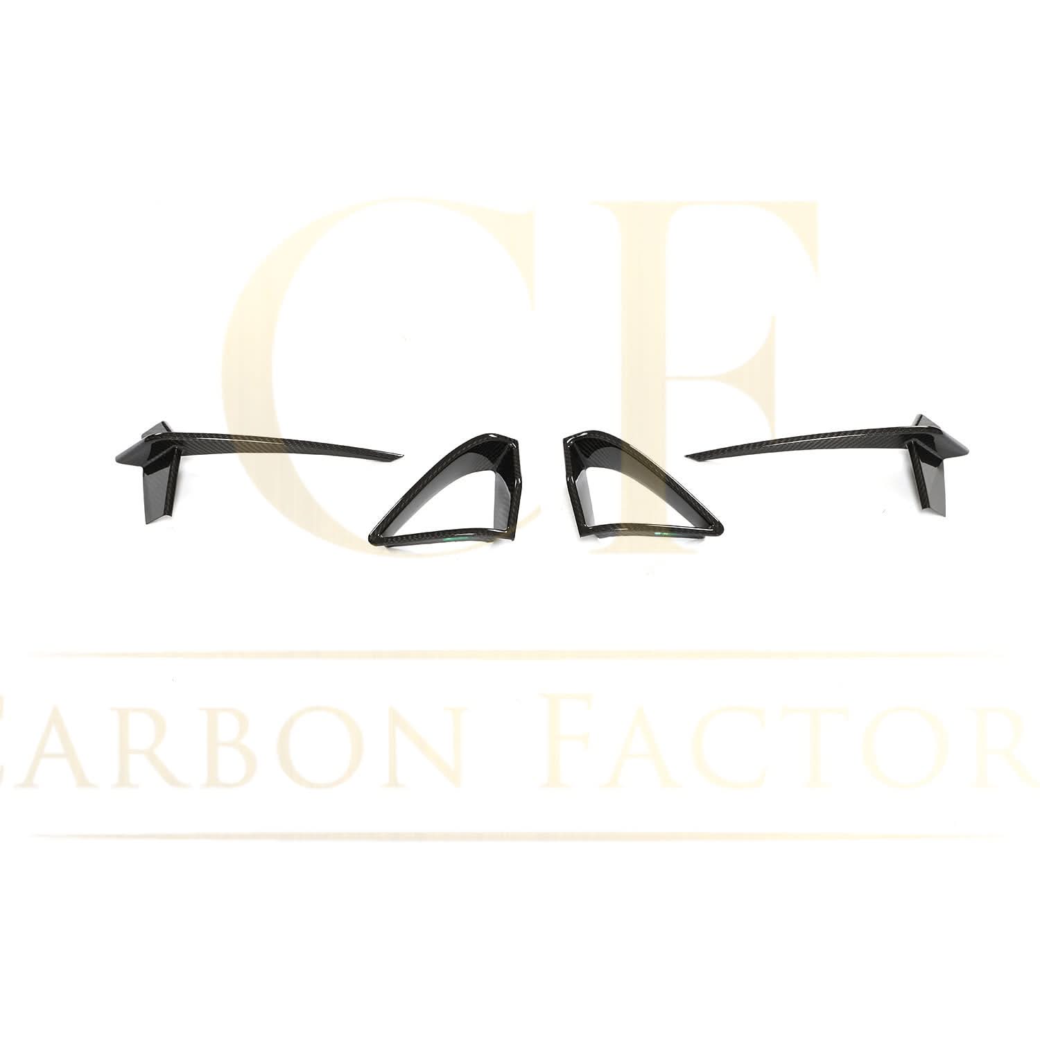 Carbon Fibre Front Bumper Trims for BMW G14 G15 G16 8 Series 18-Present - Carbon Factory