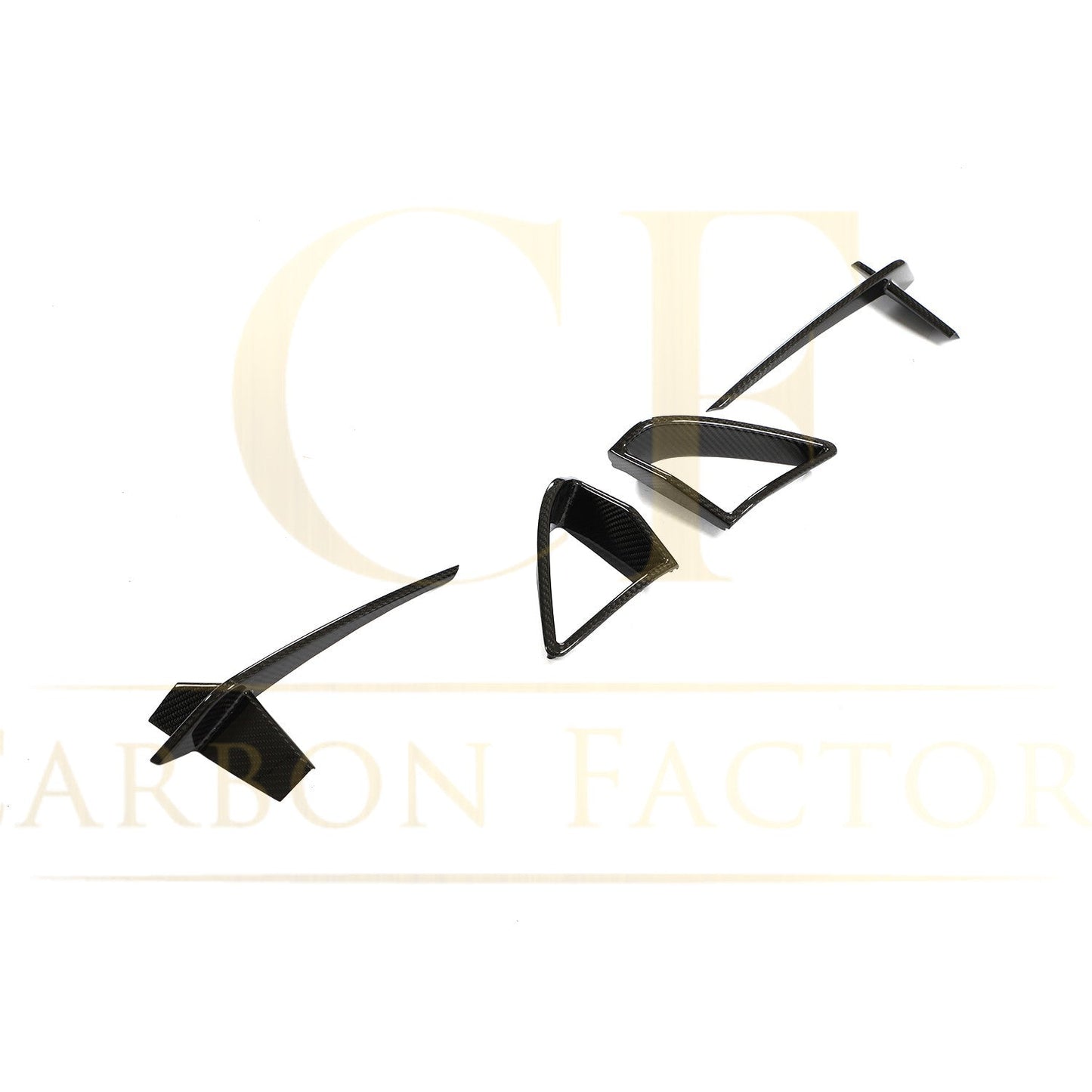 Carbon Fibre Front Bumper Trims for BMW G14 G15 G16 8 Series 18-Present - Carbon Factory