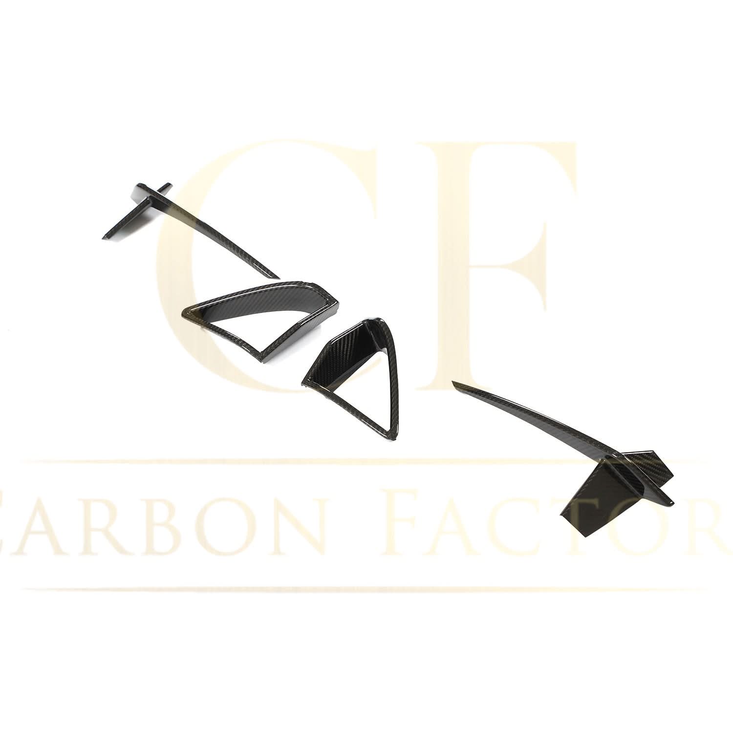 Carbon Fibre Front Bumper Trims for BMW G14 G15 G16 8 Series 18-Present - Carbon Factory