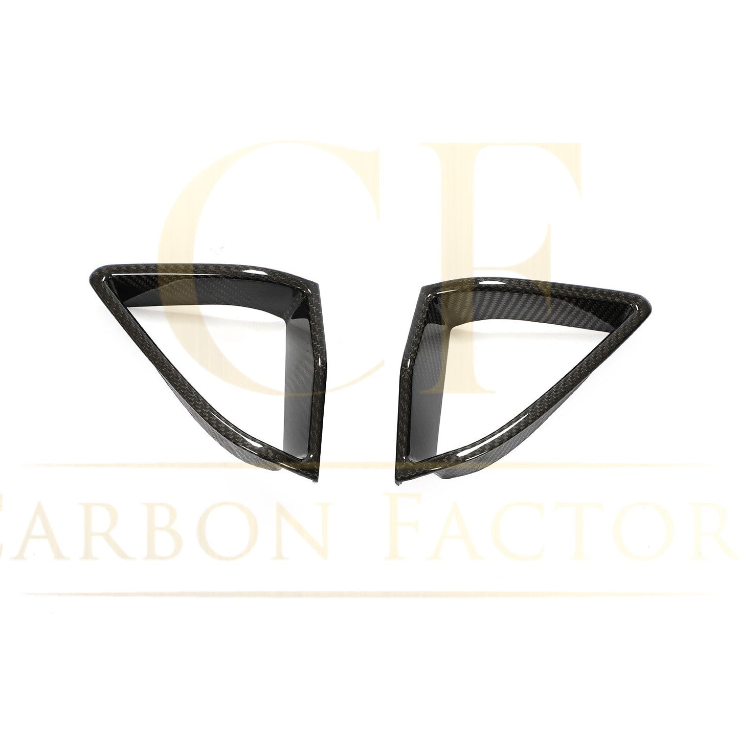 Carbon Fibre Front Bumper Trims for BMW G14 G15 G16 8 Series 18-Present - Carbon Factory