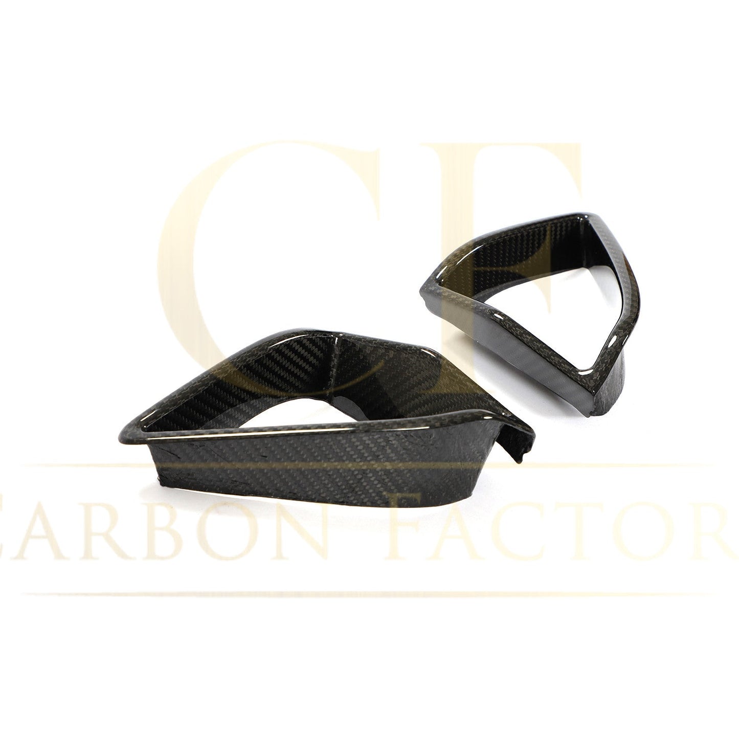 Carbon Fibre Front Bumper Trims for BMW G14 G15 G16 8 Series 18-Present - Carbon Factory