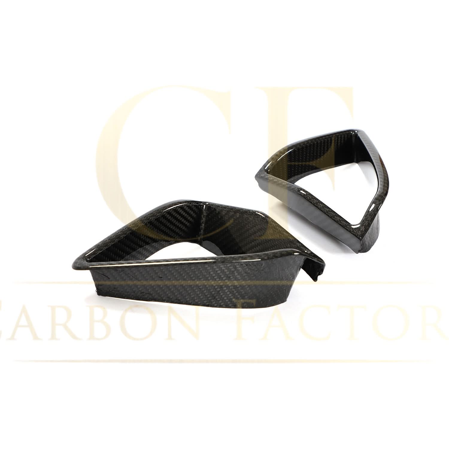 Carbon Fibre Front Bumper Trims for BMW G14 G15 G16 8 Series 18-Present - Carbon Factory