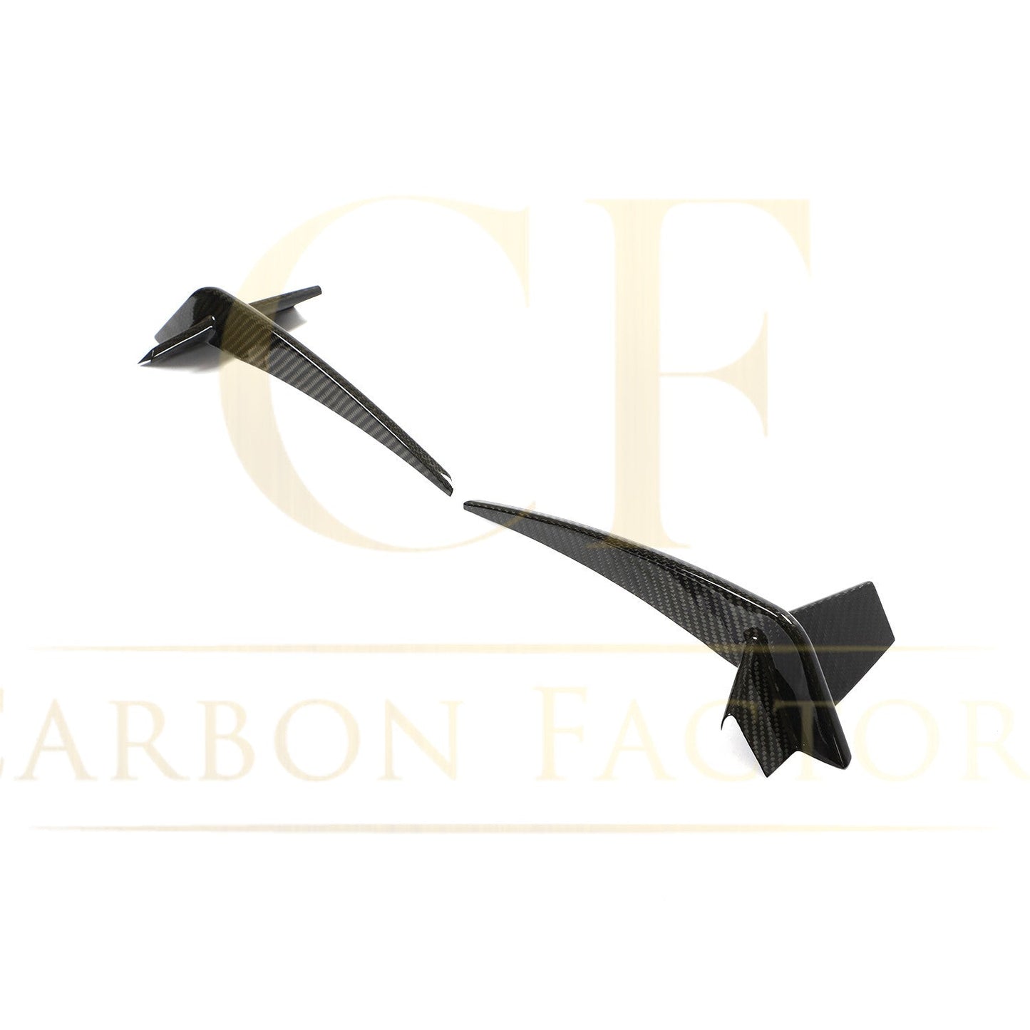 Carbon Fibre Front Bumper Trims for BMW G14 G15 G16 8 Series 18-Present - Carbon Factory