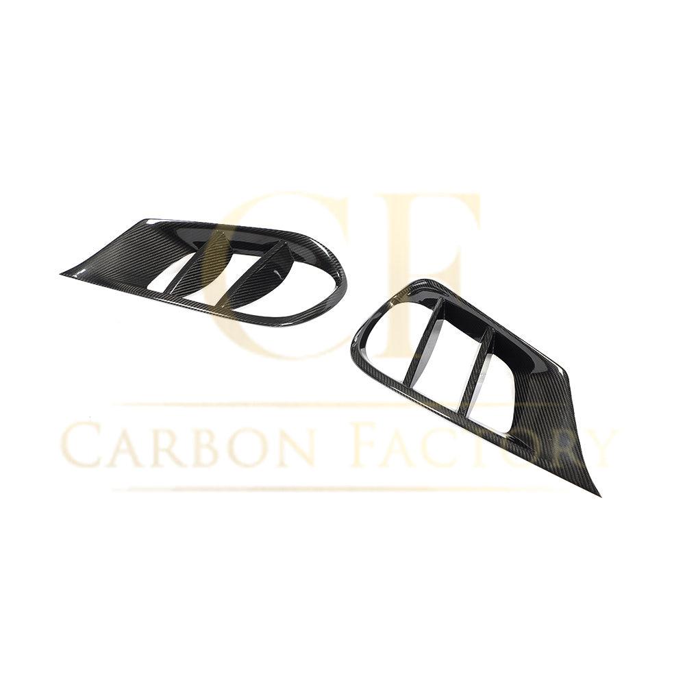 Carbon Fibre Front Bumper Trims for Mercedes Benz W212 E Class 14-17 - Carbon Factory