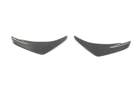 Carbon Fibre Front Canards for BMW F55 F56 Mini Cooper S & JCW 14-22 - Carbon Factory