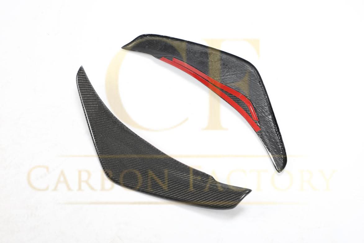 Carbon Fibre Front Canards for BMW F55 F56 Mini Cooper S & JCW 14-22 - Carbon Factory