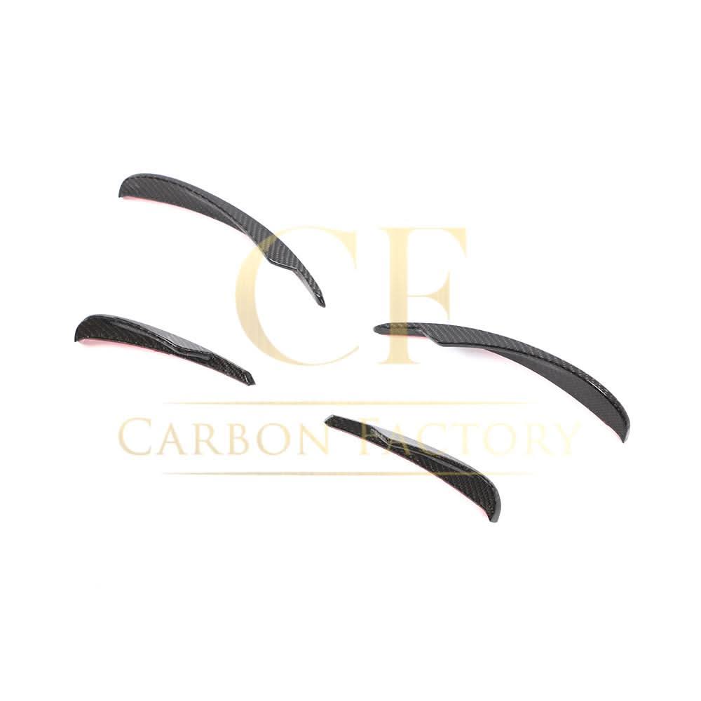Carbon Fibre Front Canards Set for BMW F06 F12 F13 M6 11-18 - Carbon Factory