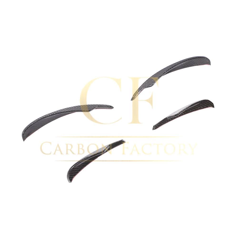 Carbon Fibre Front Canards Set for BMW F06 F12 F13 M6 11-18 - Carbon Factory