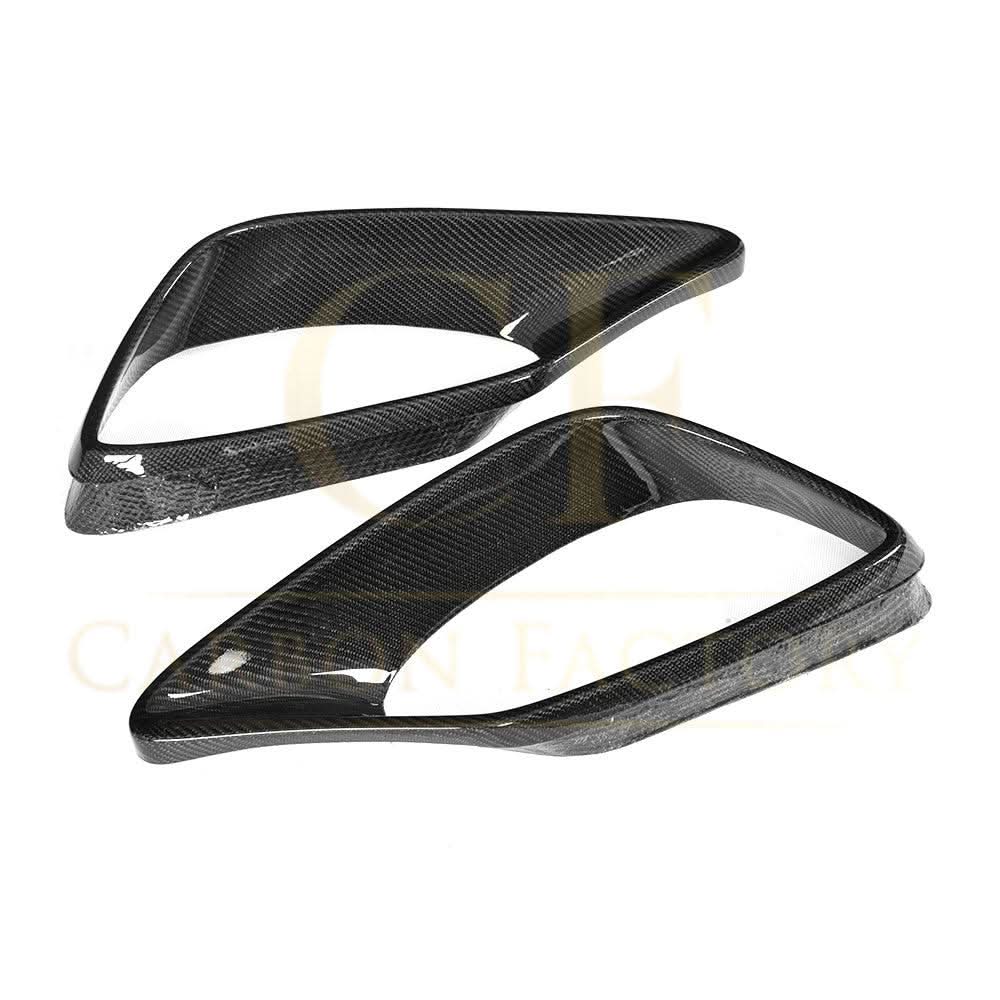 Carbon Fibre Front Scoops for Mercedes Benz W222 S Class Saloon 18-Present - Carbon Factory