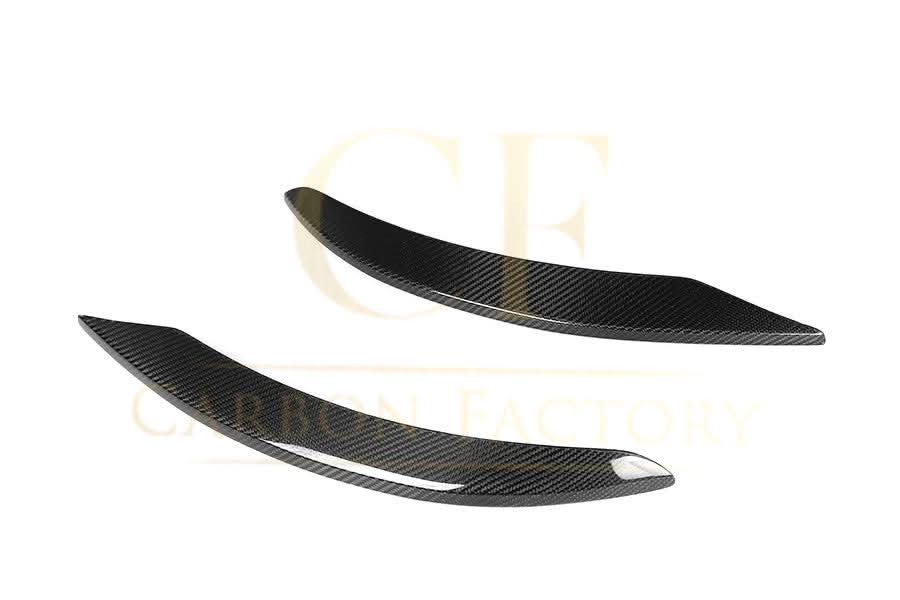 Carbon Fibre Front Side Grille Trims for Mercedes W117 CLA 13-19 - Carbon Factory