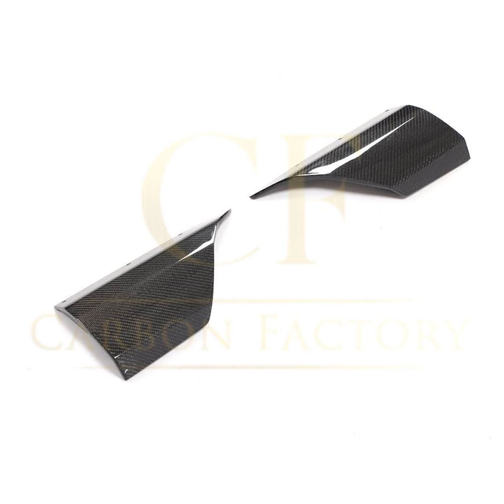 Carbon Fibre Rear Bumper Trims for Audi 8V RS3 Saloon 17-20 - Carbon Factory