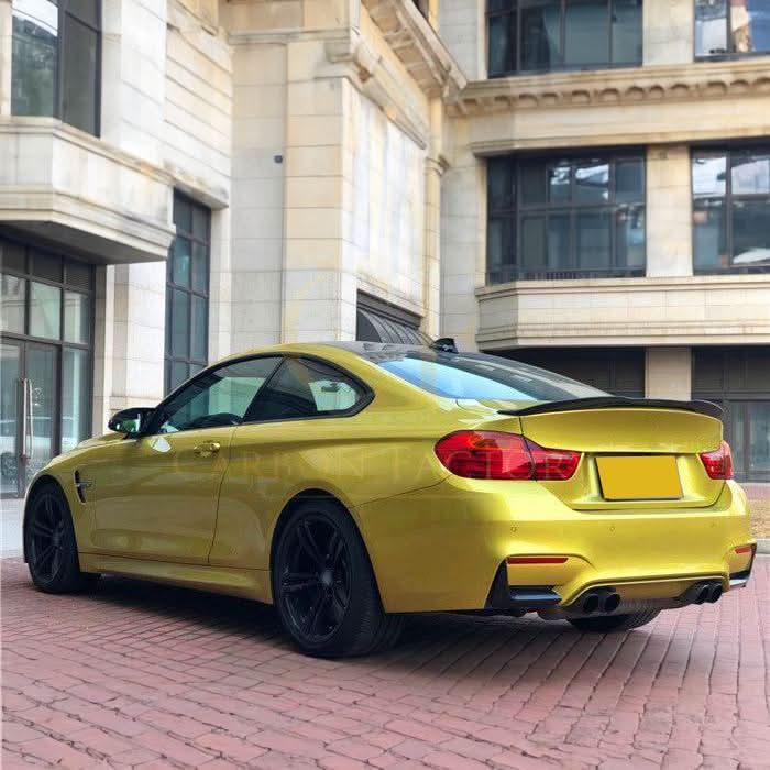 Carbon Fibre Rear Bumper Trims for BMW F80 M3 F82 F83 M4 14-20 - Carbon Factory