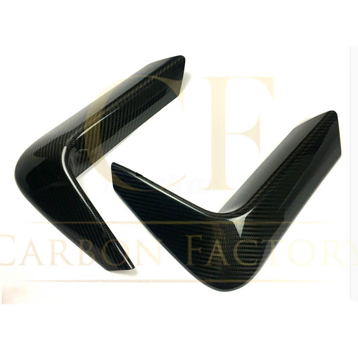 Carbon Fibre Rear Bumper Trims for BMW F80 M3 F82 F83 M4 14-20 - Carbon Factory