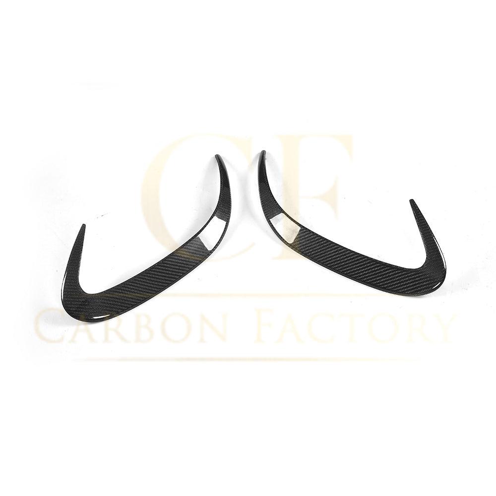 Carbon Fibre Rear Bumper Trims for Mercedes Benz W222 S Class Coupe 14-17 - Carbon Factory