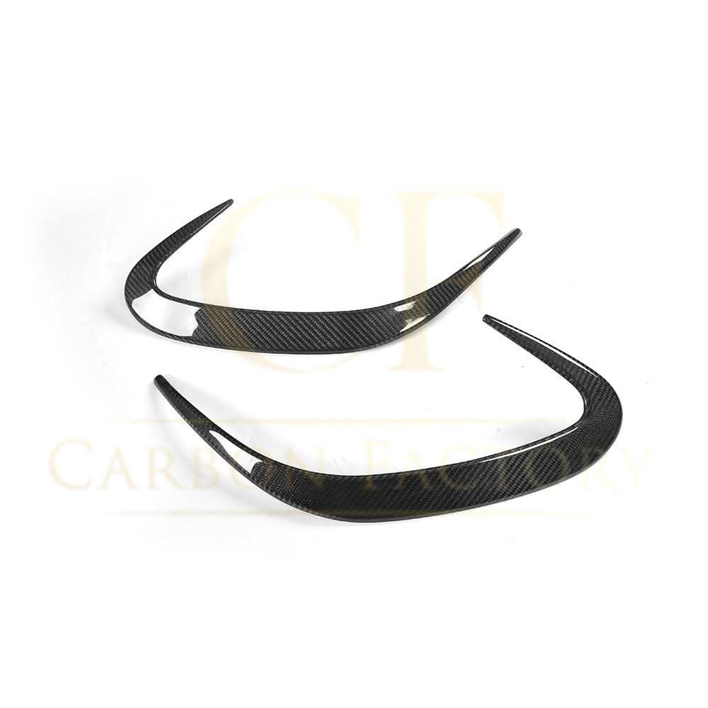 Carbon Fibre Rear Bumper Trims for Mercedes Benz W222 S Class Coupe 14-17 - Carbon Factory