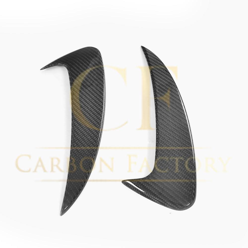 Carbon Fibre Rear Bumper Trims for Mercedes C238 E Class Coupe 17-Present - Carbon Factory