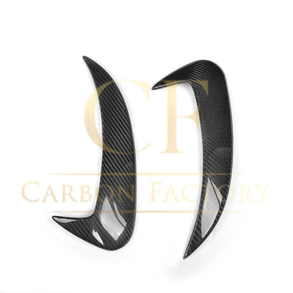 Carbon Fibre Rear Bumper Trims for Mercedes W205 C Class 4 Door Saloon 15-18 - Carbon Factory