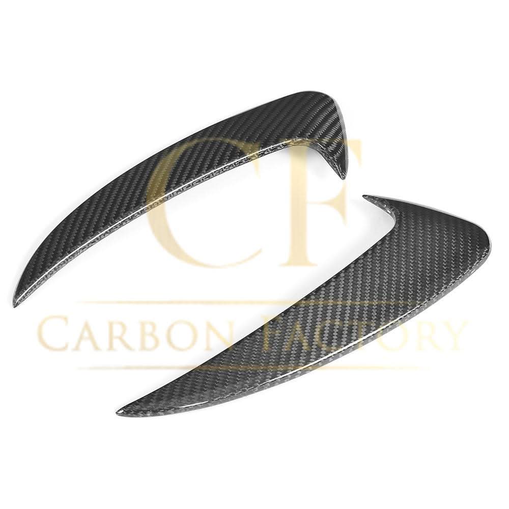 Carbon Fibre Rear Bumper Trims for Mercedes W205 C43 2 Door Coupe 15-18 - Carbon Factory