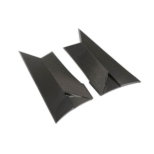 Carbon Fibre Side Skirts Trims for Mercedes W205 C63 C63s Coupe 15-18 - Carbon Factory