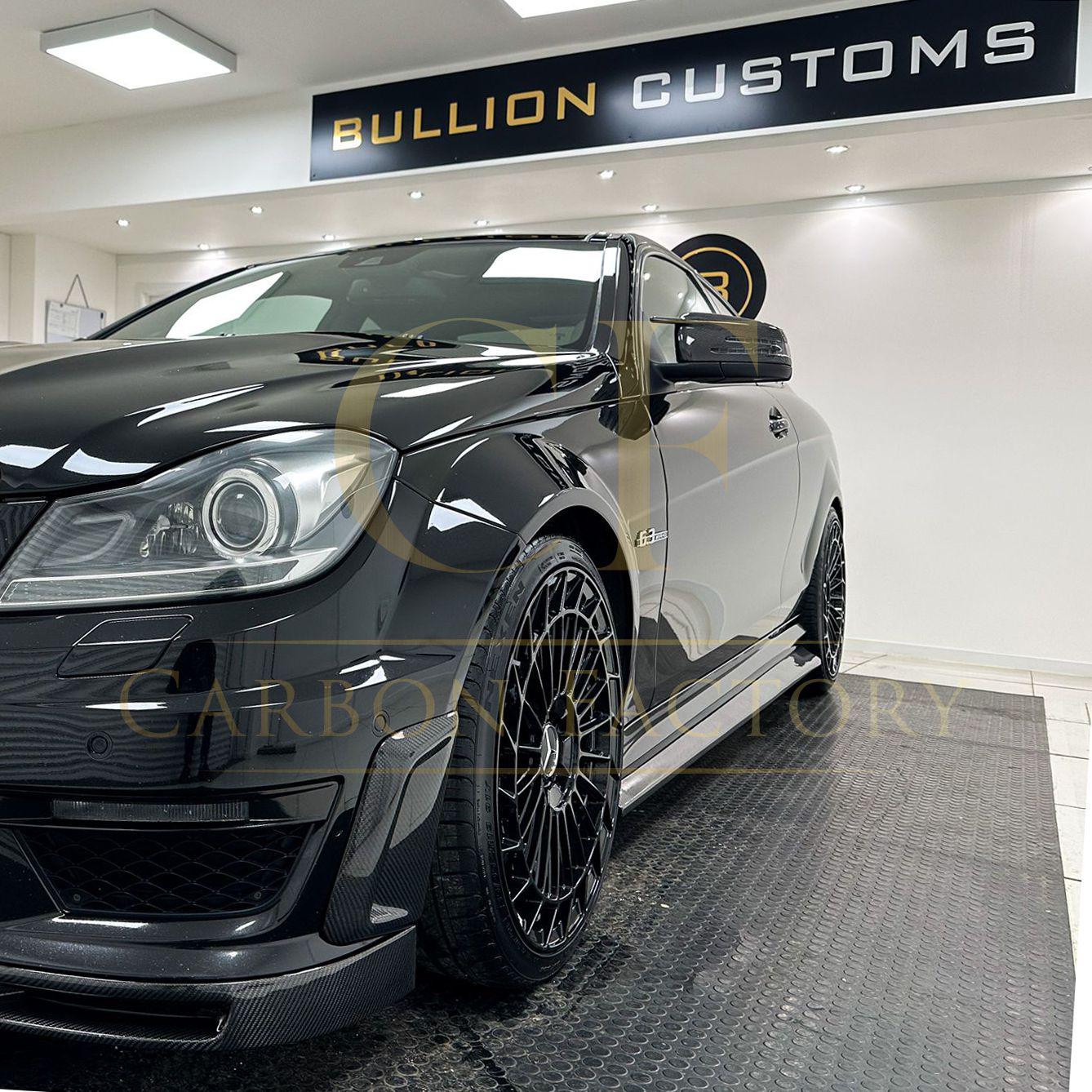 Carbon Fibre Side Vents for Mercedes Benz W204 C63 12-14 - Carbon Factory
