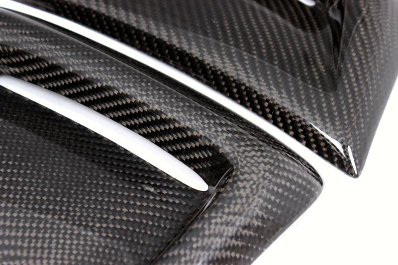 Carbon Fibre Side Vents for Mercedes Benz W204 C63 12-14 - Carbon Factory