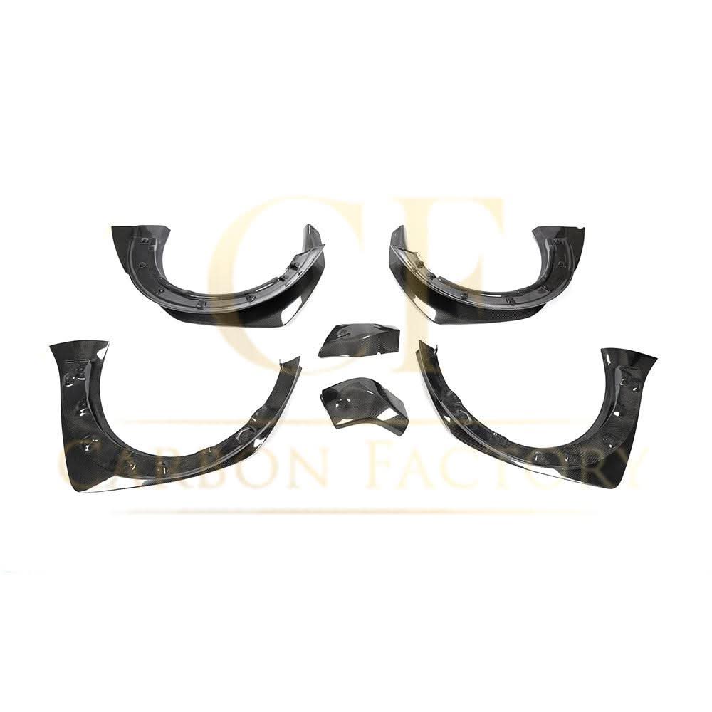 Carbon Fibre Wheel Fender Flares for BMW F55 F56 Mini Cooper S & JCW 14-18 - Carbon Factory