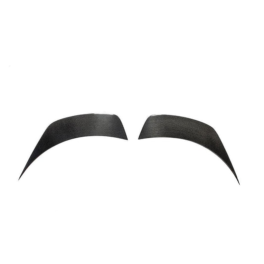 CS Style Carbon Fibre Rear Bumper Canards for Tesla Model 3 16-23 - Carbon Factory