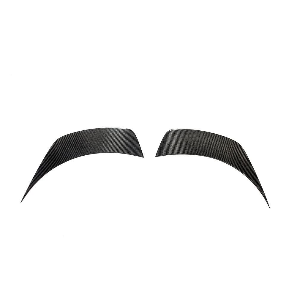 CS Style Carbon Fibre Rear Bumper Canards for Tesla Model 3 16-23 - Carbon Factory