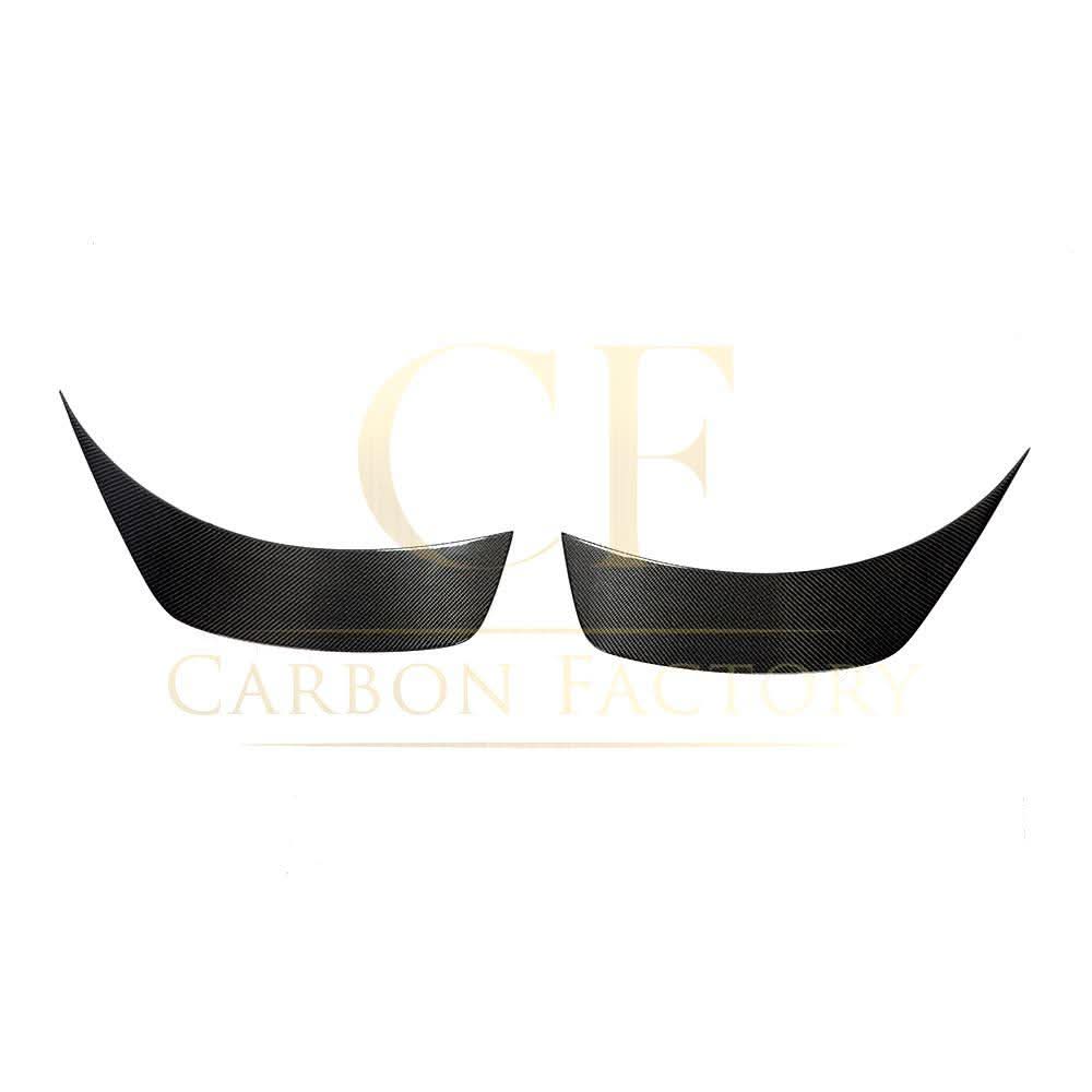 CS Style Carbon Fibre Rear Bumper Canards for Tesla Model 3 16-23 - Carbon Factory