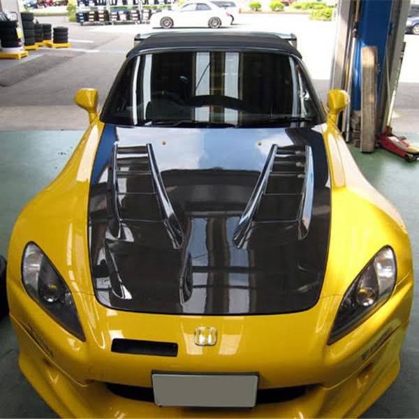 J Style Carbon Fibre Bonnet for Honda S2000 99-09 - Carbon Factory