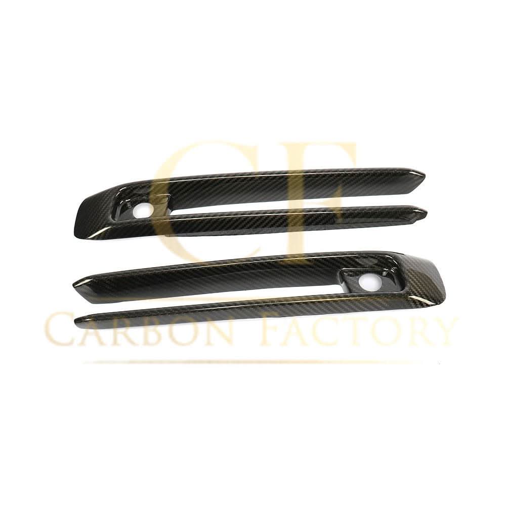 Pre-Preg Carbon Fibre Fog Lamp Trims for Mercedes W464 G Class G Wagon 19-Present - Carbon Factory