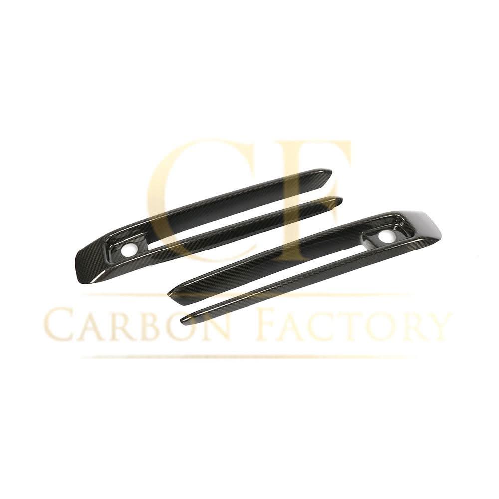 Pre-Preg Carbon Fibre Fog Lamp Trims for Mercedes W464 G Class G Wagon 19-Present - Carbon Factory